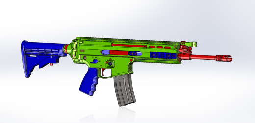 FN-SCAR建模模型缩略图